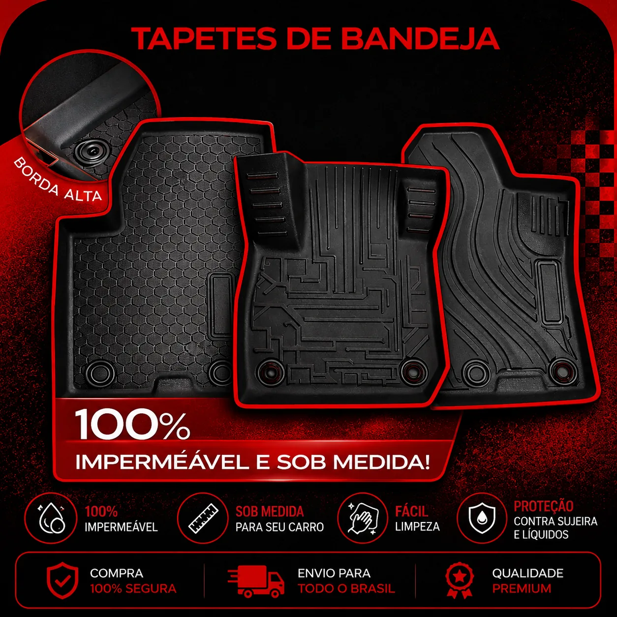 Tapetes de bandeja PisoGuard